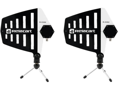 Antena Ativa Direcional de Banda Larga 2x RELACART R-22AU