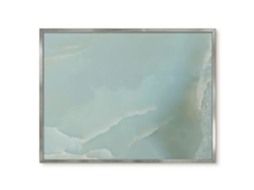 Quadro de parede magnético com design de mármore para escritório Espelharte (80x60 cm)