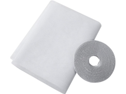 Cortina Mosquiteira Eifson Para Janela Com Autoadesiva 150x150cm (branco)