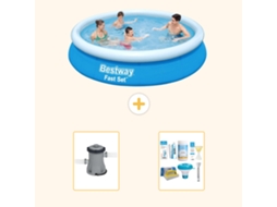 Bestway Piscina Bestway Fast Set Redonda - 366x76 Cm - 3-peças S22278