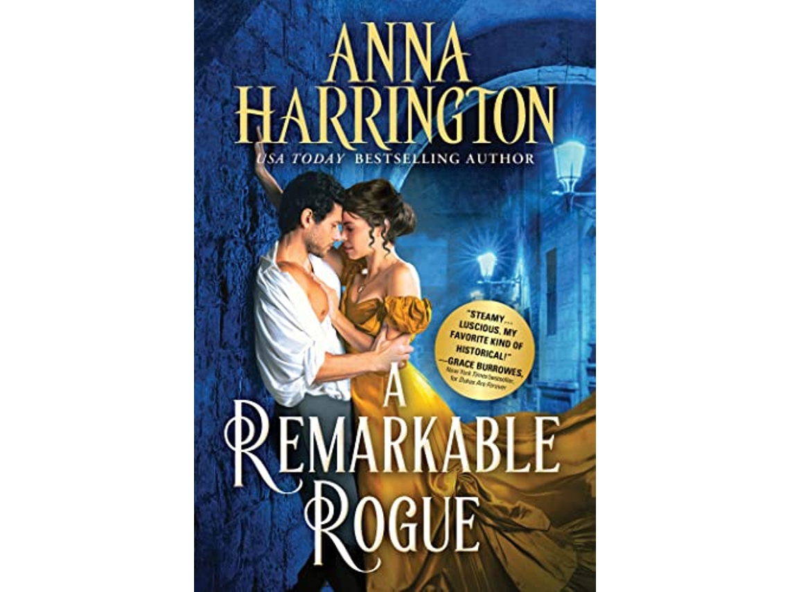 Livro Remarkable Rogue de Anna Harrington (Inglês)