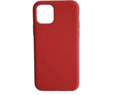 Capa iPhone 11 Pro Max ISERVICES Silicone (Vermelho)