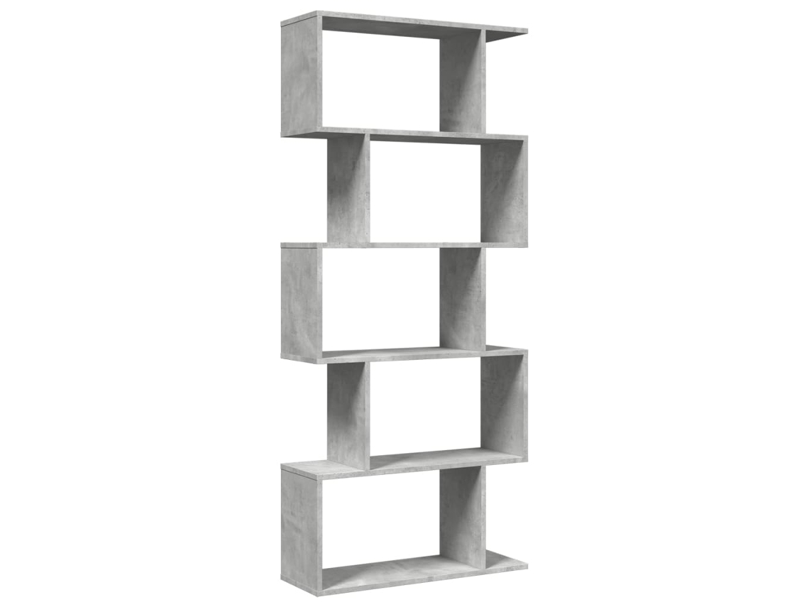 Room Divider Bookcase, Room Divider Bookcases Vidaxl Cinzeto Madeira Processada (n/a)