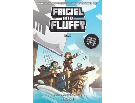 Livro Minecraft Inspired Misadventures FRIGIEL FLUFFY, Vol. 3 de Jean-Christophe Derrien (Inglês - Capa Dura)