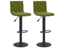 Bar Stool, Bar Stools Vidaxl Verde Veludo (n/a)