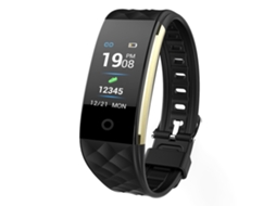 Pulseira Inteligente Pulseira Esportiva de Saúde com Tela Colorida S2 EOOCOO (monitoramento de Frequência Cardíaca com Prova D'água Profunda)