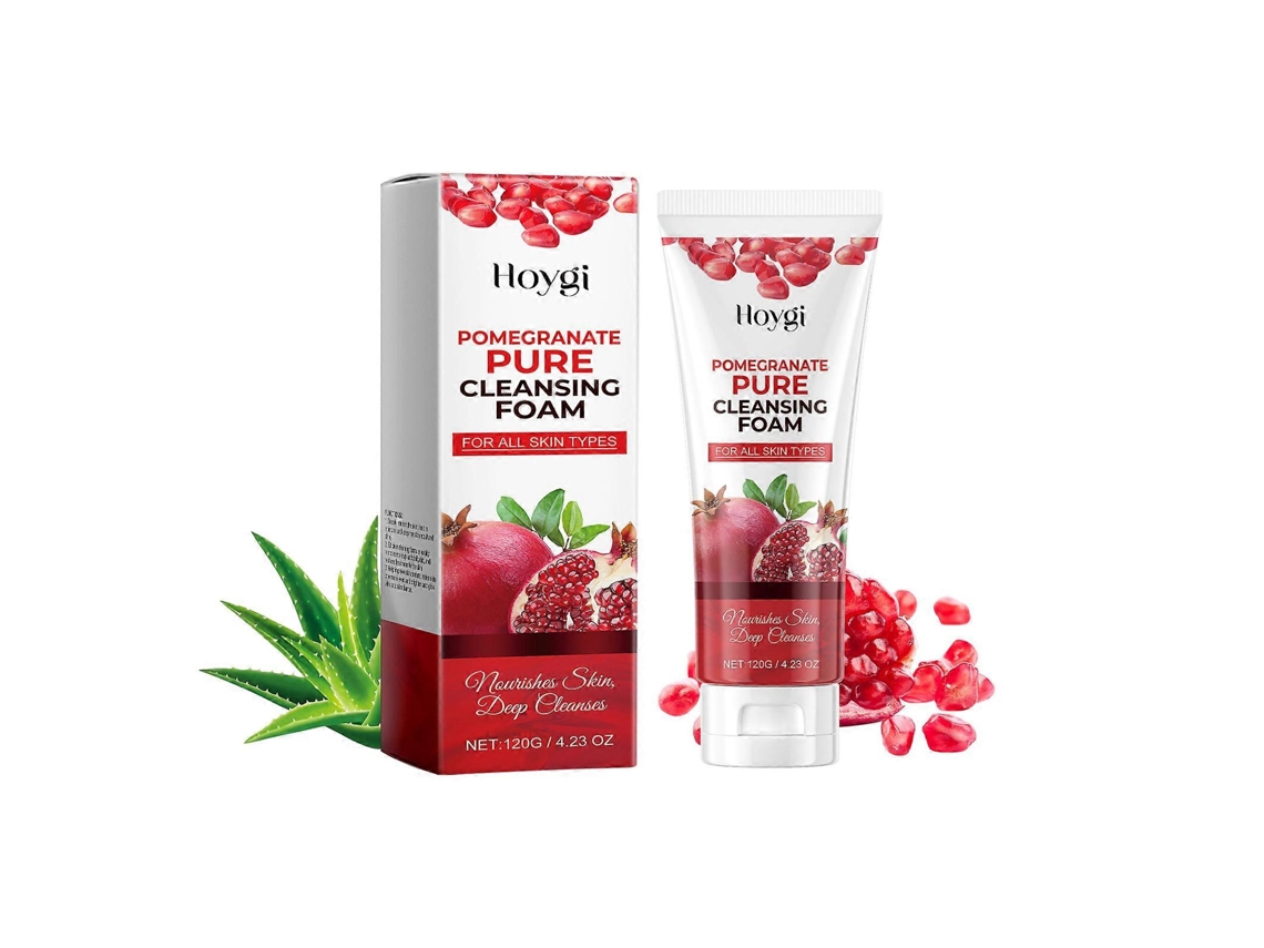 1. Sabonete Facial De Romã Hoygi Que Limpa Os Poros, Esfolia E Purifica A Pele.