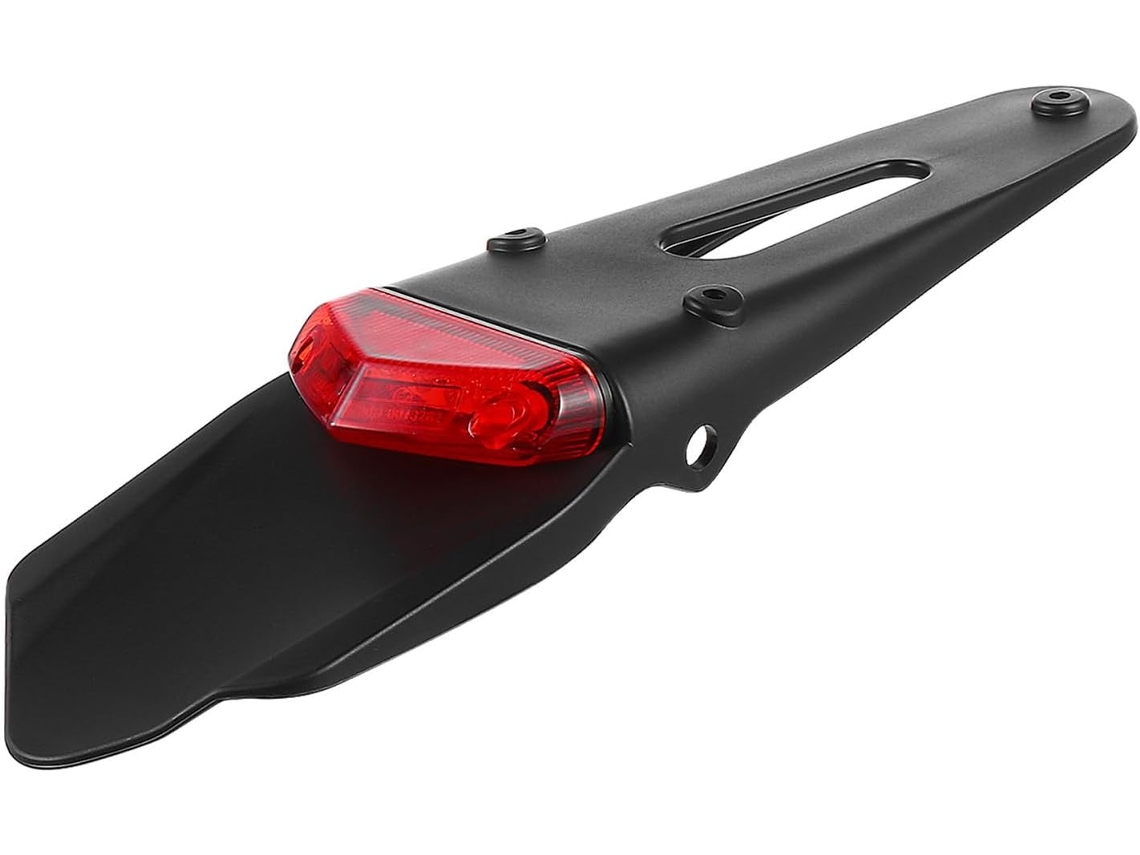 Lanterna Traseira De Led Leve E De Alto Brilho, Feita De Plástico, Para Montagem Em Motocicletas Off-road.
