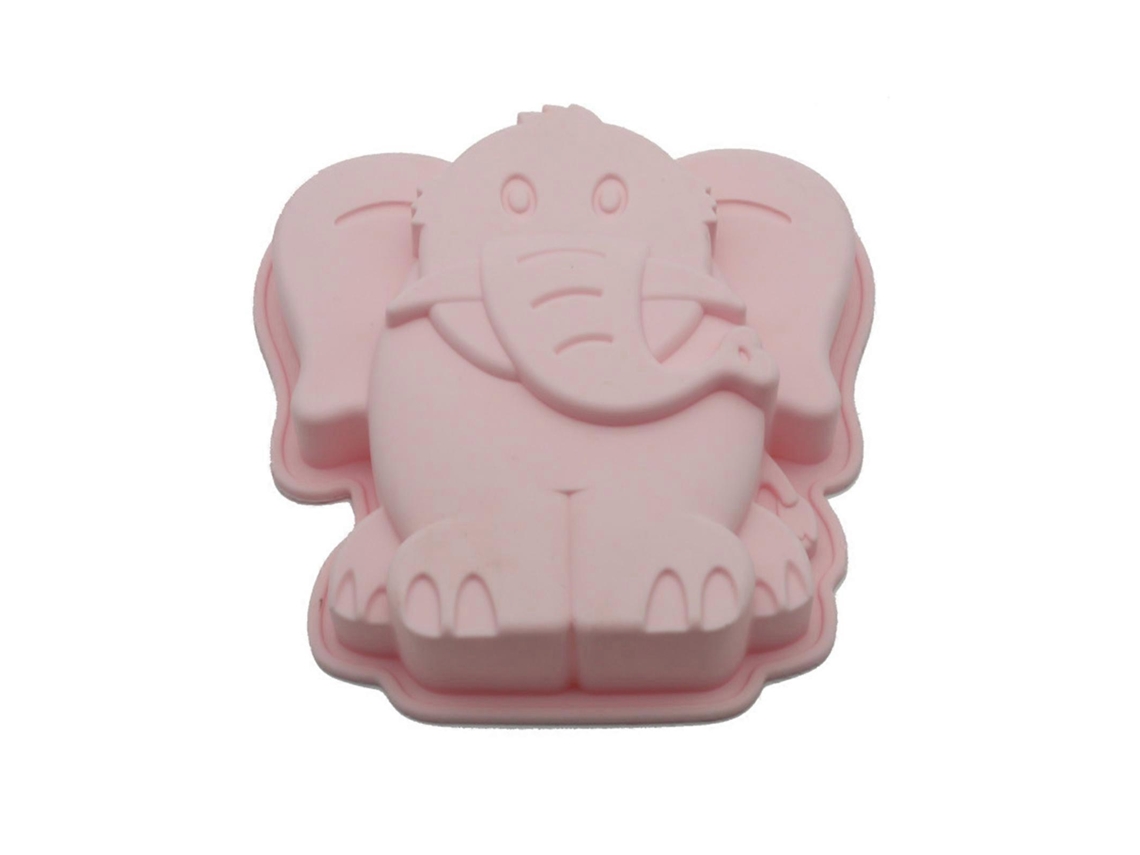Formas De Silicone Em Formato De Elefante Para Bolos, Doces E Pasta Americana. Ideal Para Presentear Crianças E Adultos.
