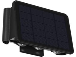 Luminária Solar De Parede Para Exterior Com Iluminação Led Direcionada Para Cima E Para Baixo, Ideal Gokoco
