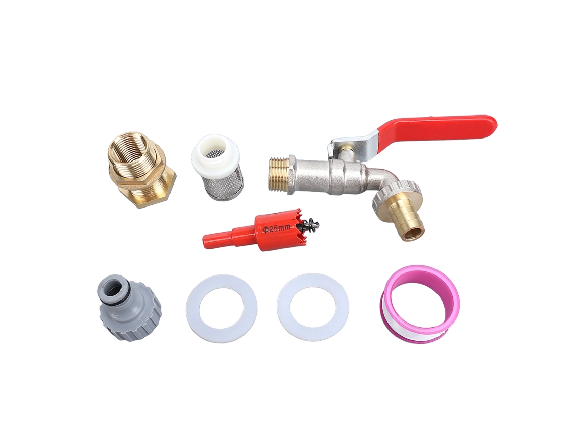 Kit Torneira Chuveiro LAXISCREED Cobre 1/2 Filtro Abertura