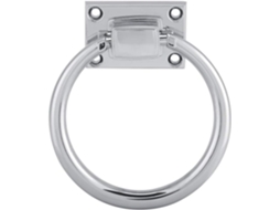 Puxador De Porta Akozon 111x56x38mm Prateado Brilhante Batedor Em Aço Inoxidável Ferragens Para Móveis Resistentes À