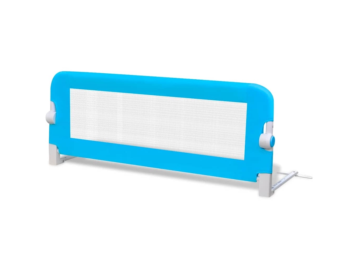 Bed Rail, Bed Rails Vidaxl Azul Tecido (102 X 42 Cm)