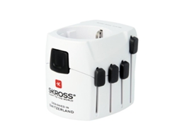 Adaptador de Viagem Mundial com Plugues de Aterramento 7 a VELLEMAN