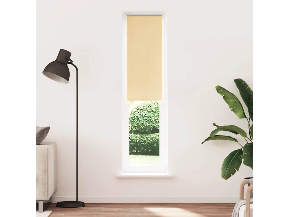 Vidaxl Persiana De Enrolar 55x230 Cm Largura Tecido 50,7 Cm Poliéster