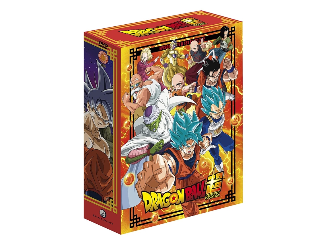 DVD Dragon Ball Super Box 3. Episodios 77 a 131 55 Episodios