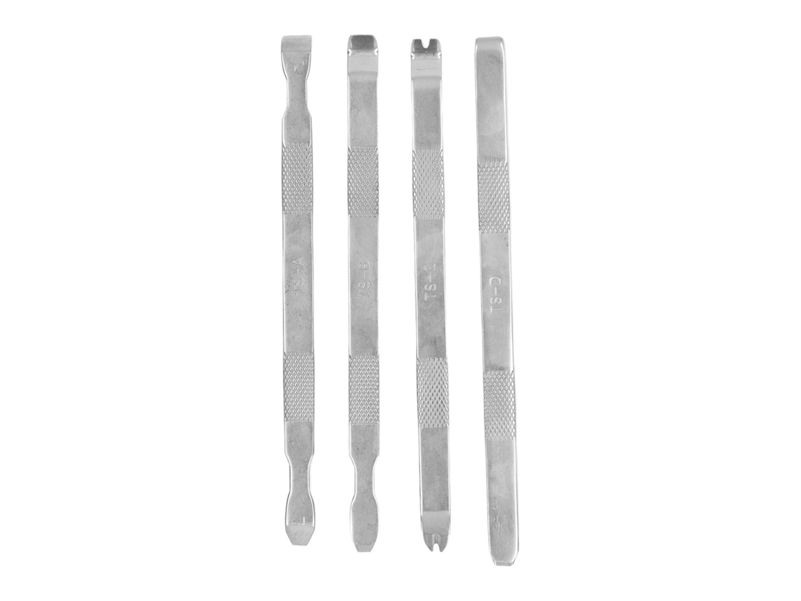 4 Peças De Alavanca De Aperto Plana De Aço Inoxidável Para Reparo De Telefones, Tablets E Pc - Ferramenta De Abertura