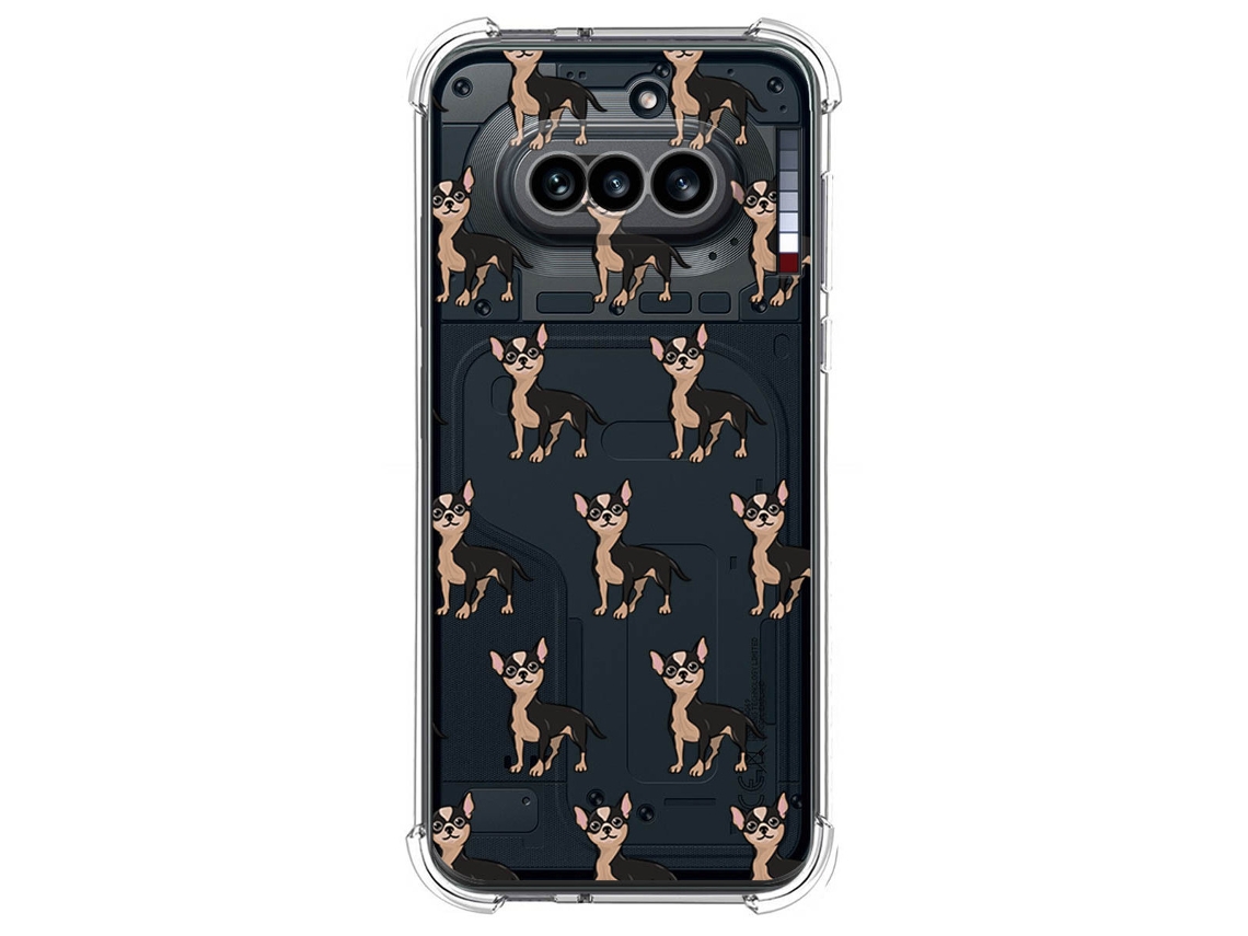Capa Tumundosmartphone De Silicone À Prova De Choque Para Nothing Phone 4a 5g Com Estampa De Cachorro 11 Desenhos