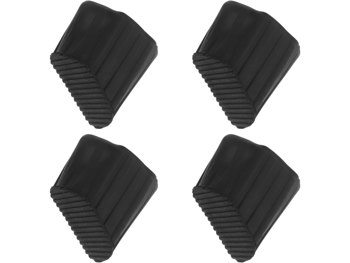 Pés De Borracha Antiderrapantes 25x43 4 Para Escadas, Mm, Pacote Com
