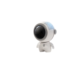 Novo Mini Ventilador Portátil Criativo Usb em Formato de Astronauta para Pescoço, Sem Hélices BRILVIBERA ( Cor Aleatória)