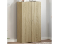 Vidaxl Arquivador 60x32x115 Cm Derivados De Madeira Carvalho Sonoma
