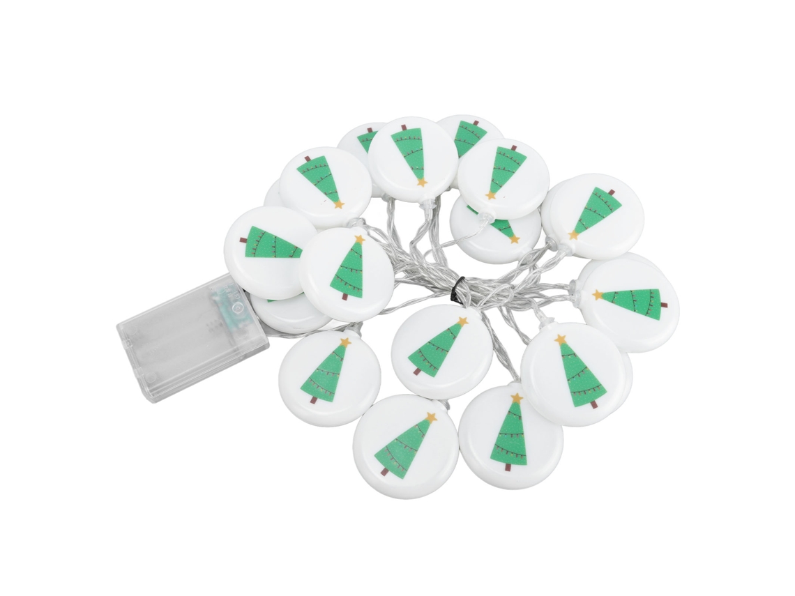 Luzes Led de Natal em Fio Plástico 3m 20 Leds para Decoração