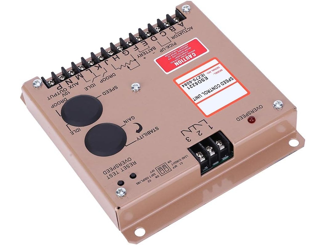 Controlador De Velocidade Esd5221 Com Estabilidade Térmica Para