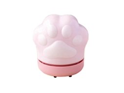Desktop Vacuum Cleaner Cute Claw Desktop Cleaner Dust Sweeper Energy Saving With Automatic Power Off Function(pink)_glo