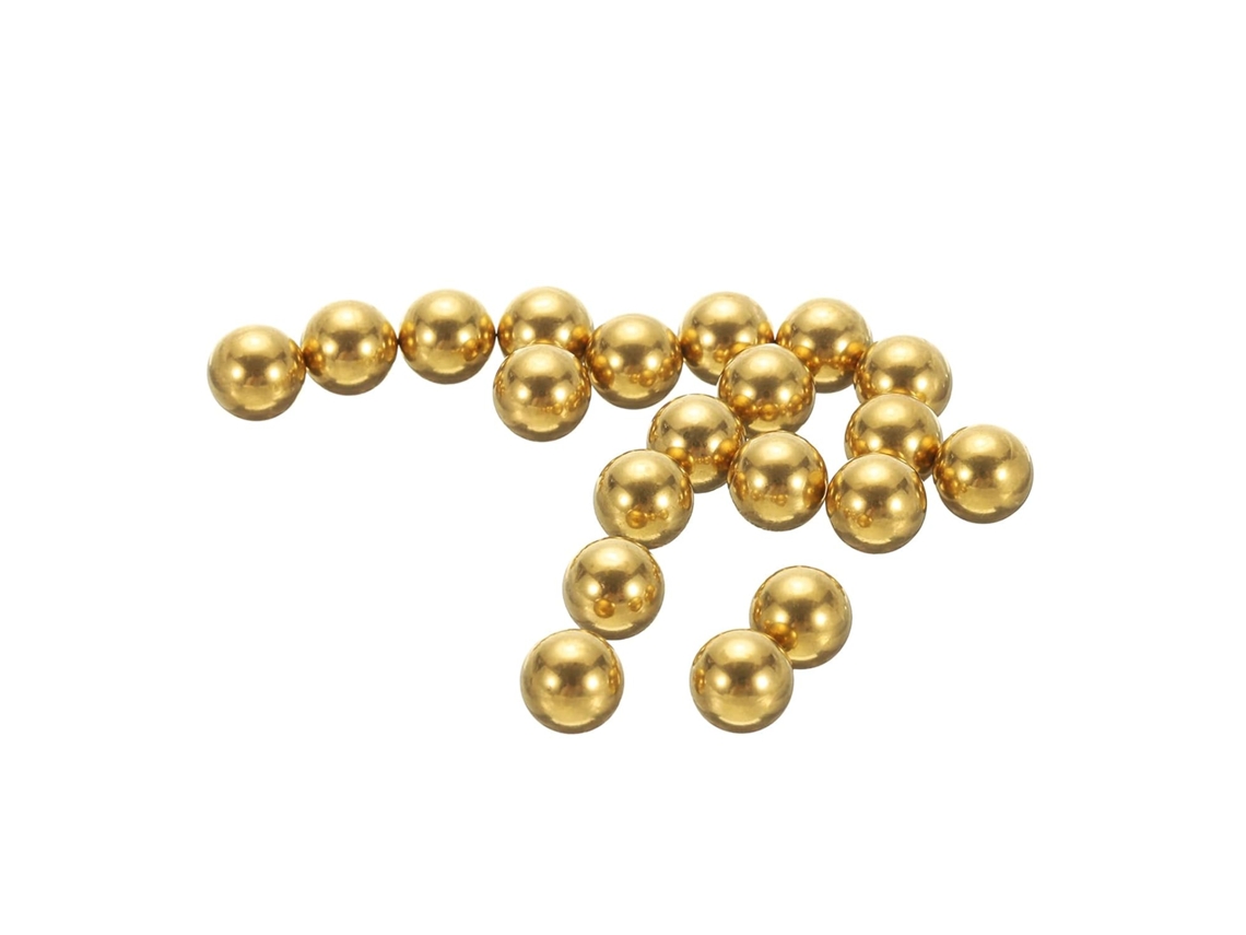20 Pçs Esferas Latão 8mm H62