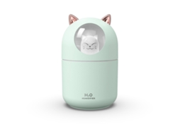 Difusor de Aromas VANJL 300Ml Usb Humidificador Verde