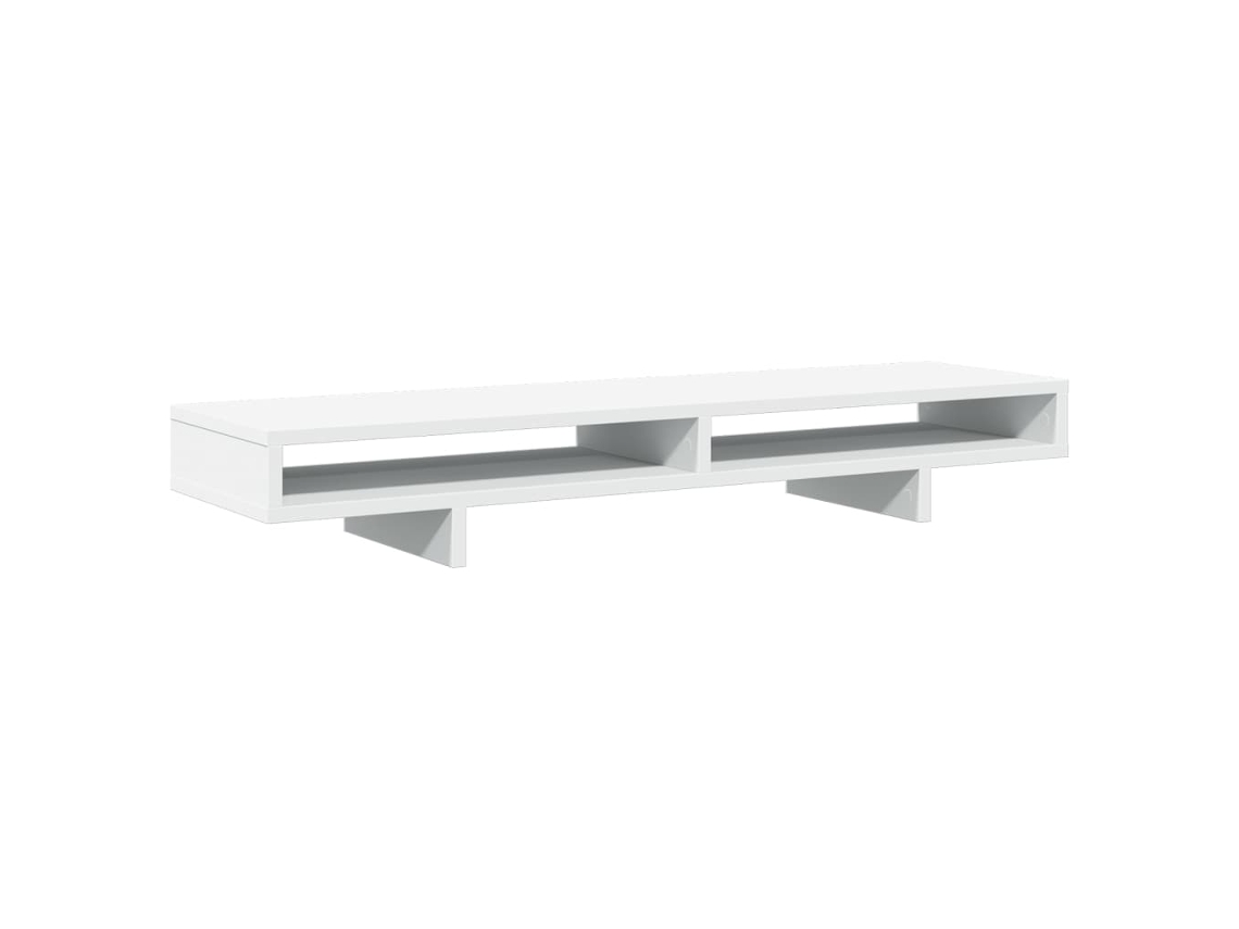 Suporte para monitor VIDAXL Branco Madeira processada (100x27x15 cm)