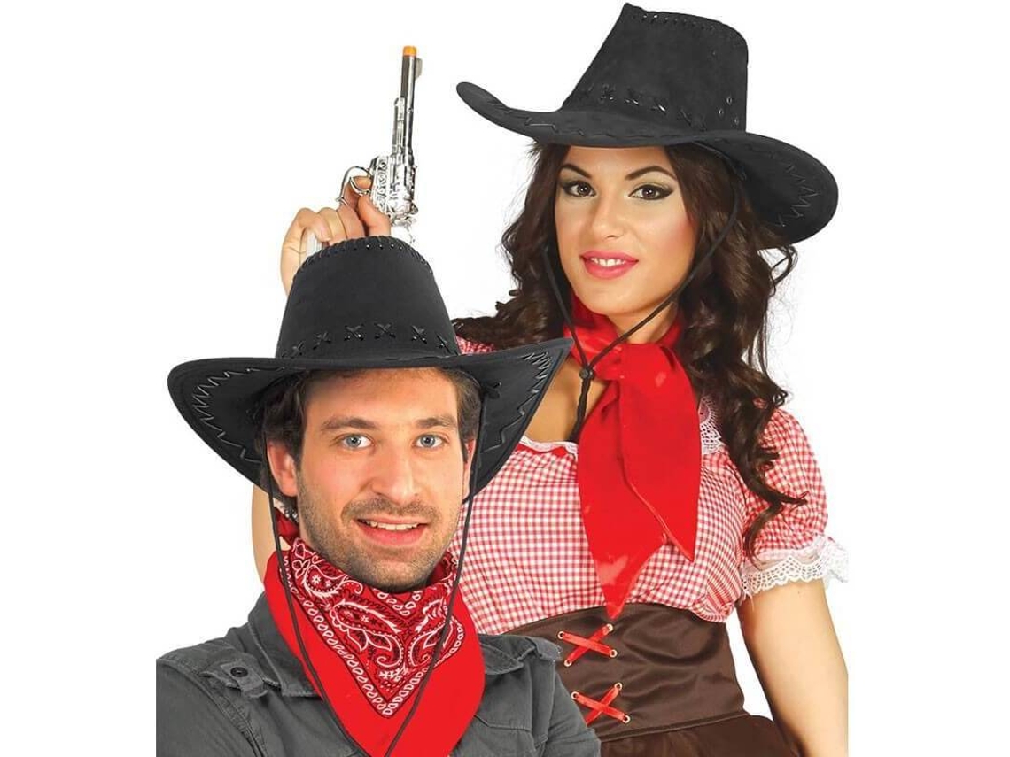 Chapéu DISFRAZZES De Cowboy Preto