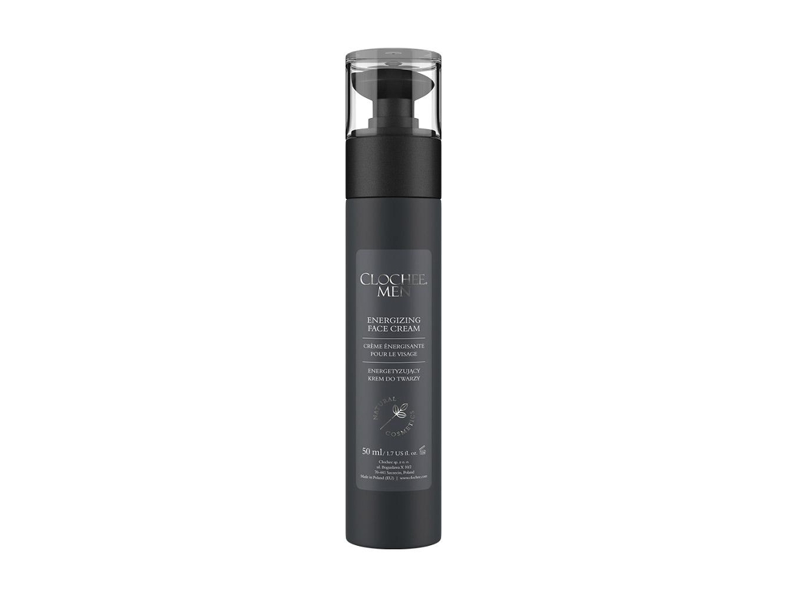 Creme de face energética para homens