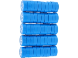 Villcase 50-adesivos Magnéticos Para Geladeira Com Números De 1a 50na Cor Azul