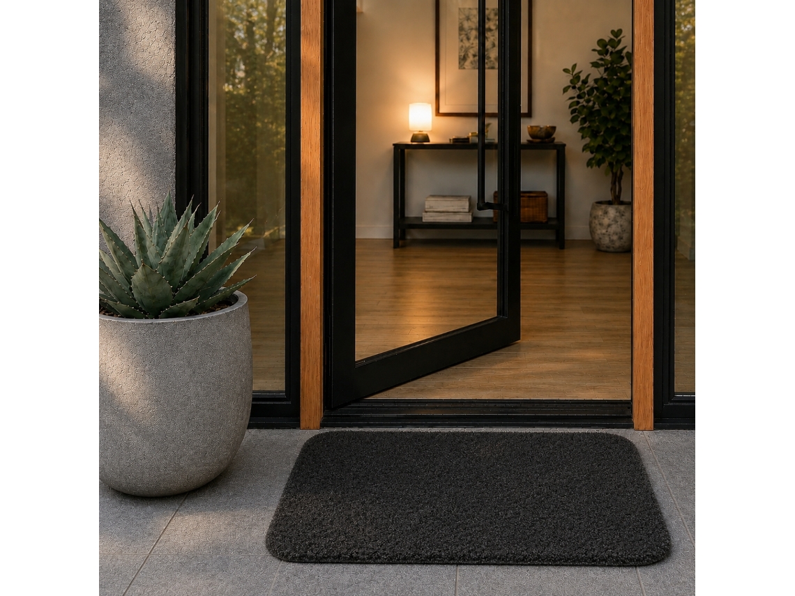 Espaguete Fosco Claro - Preto - 60x80 Cm