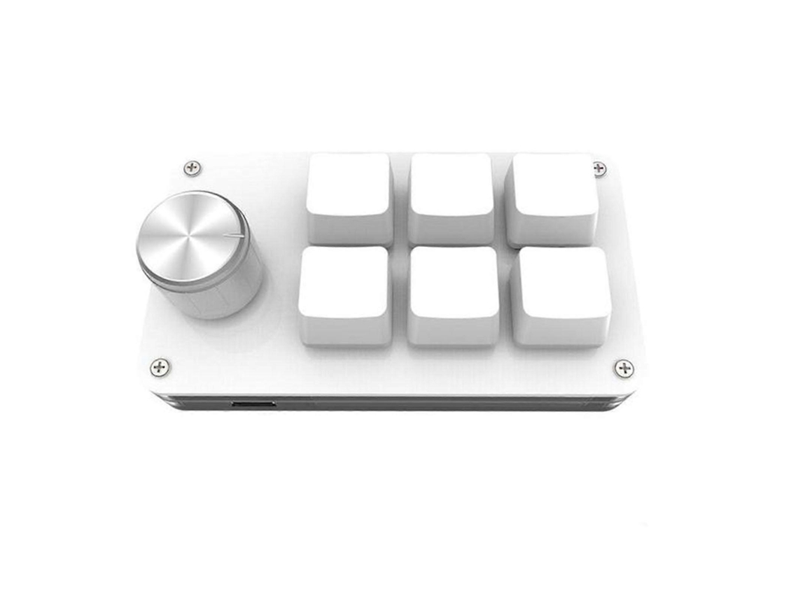 Teclas Teclado Personalizado Programação Macro Teclado Mecânico Para Jogos 6 Teclas Teclado Numérico Everley891