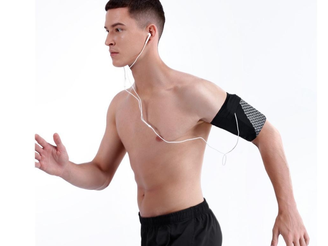 Braçadeira Universal Para Corrida E Esportes, Com Suporte Para Celular E À Prova D'água.