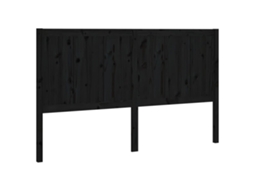 Cabeceira de Cama 205,5x4x100 Cm Pinho Maciço Marrom MAISON EXCLUSIVE