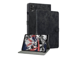 Capa De Couro Com Estampa De Tigre Para Tablet Lenovo Legion Y700 2025