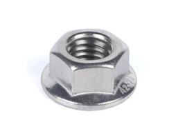 Porca De Travamento Sextavada Deslizante Dentada Para Metal, Din6923 1 4 5 16 3 8 2 6 8 10 Unc, Aço Inoxidável 304 A2-70