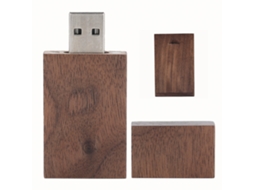 Pen Drive Usb LAXISCREED 4gb com Caixa de Madeira