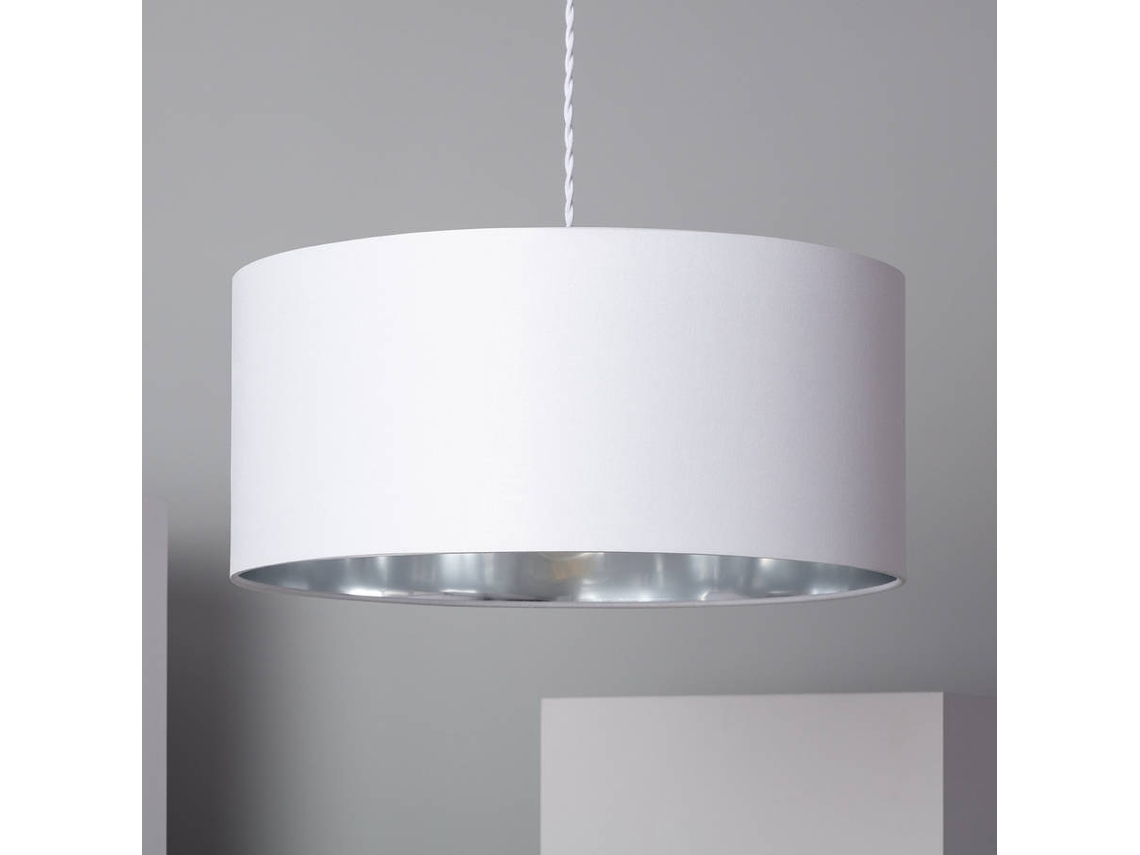 Candeeiro Suspenso Lino Reflect Branco