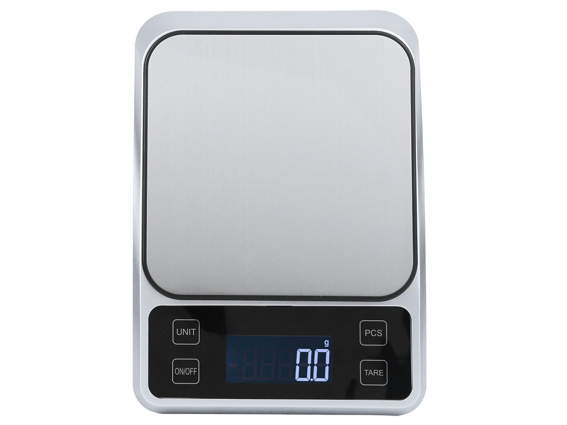 Balança de Cozinha Digital AQUAFORGE de 2000g com visor LCD, portátil