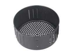 Acessório de Fritura Primerox para fritadeira 2.6L, aço inox, reutilizável, drenador de óleo