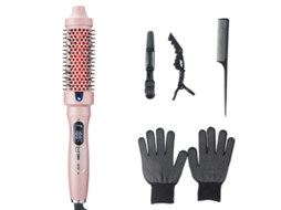 Pente Modelador Infravermelho Rosa, Alisar, Modelar, Fofo, Cabelo Curto, Elétrico Doméstico, Normas Ue.