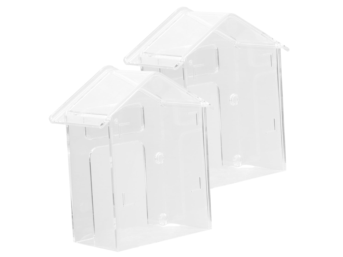 Capa De Campainha Transparente À Prova D'água De 2 Peças, Proteção Contra Água