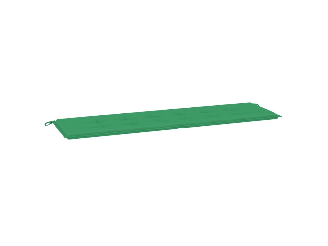 Garden Bench Cushion, Garden Bench Cushions Vidaxl Verde Tecido (180 X 50 X 3 Cm)