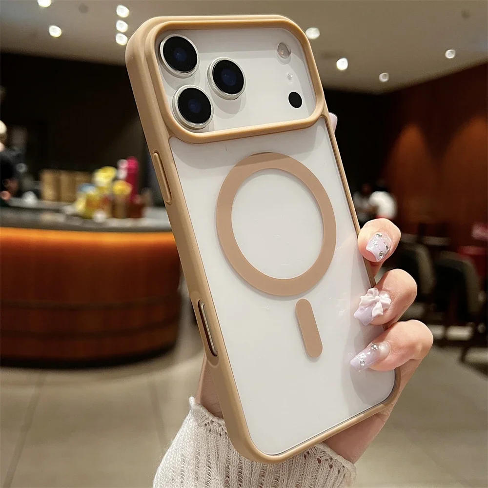 (amarelo, Iphone 16e) Capa Ultrafina E Resistente A Impactos, Hipoalergênica E Compatível Com Carregamento Sem Fio Magnético.