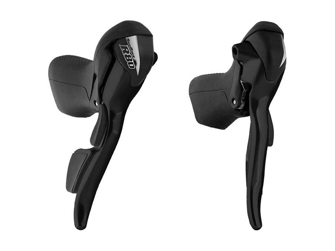 Manete Travão com Mudança Str81 R8 Preto 3 X 8Ssunrace