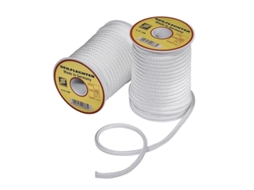 Corda Fibron 5 Mm 20 M Trançada Branca AQUAFORGE